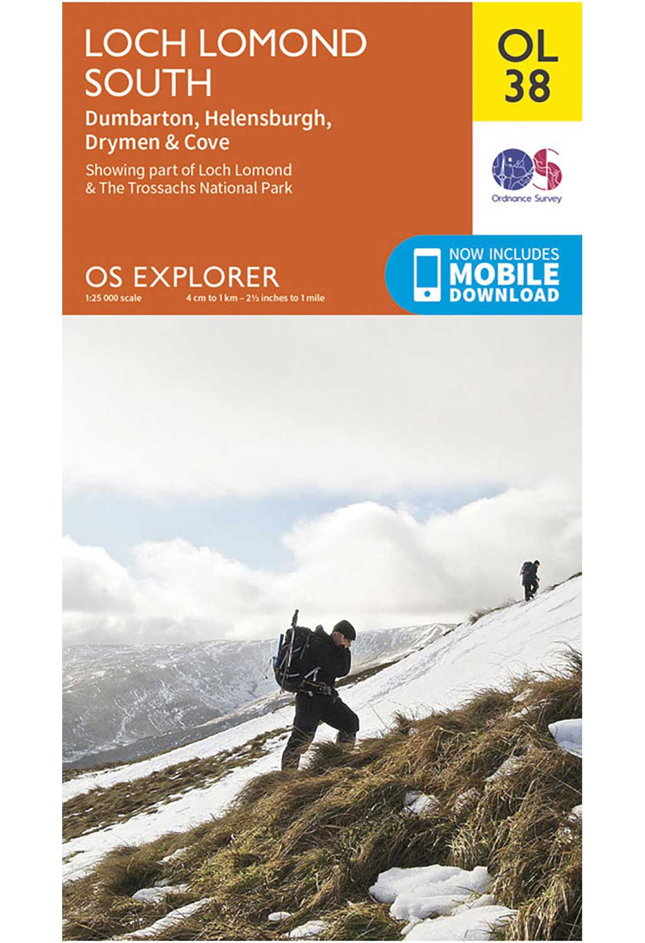 Ordnance Survey Loch Lomond South - OS Explorer OL38 Map 0