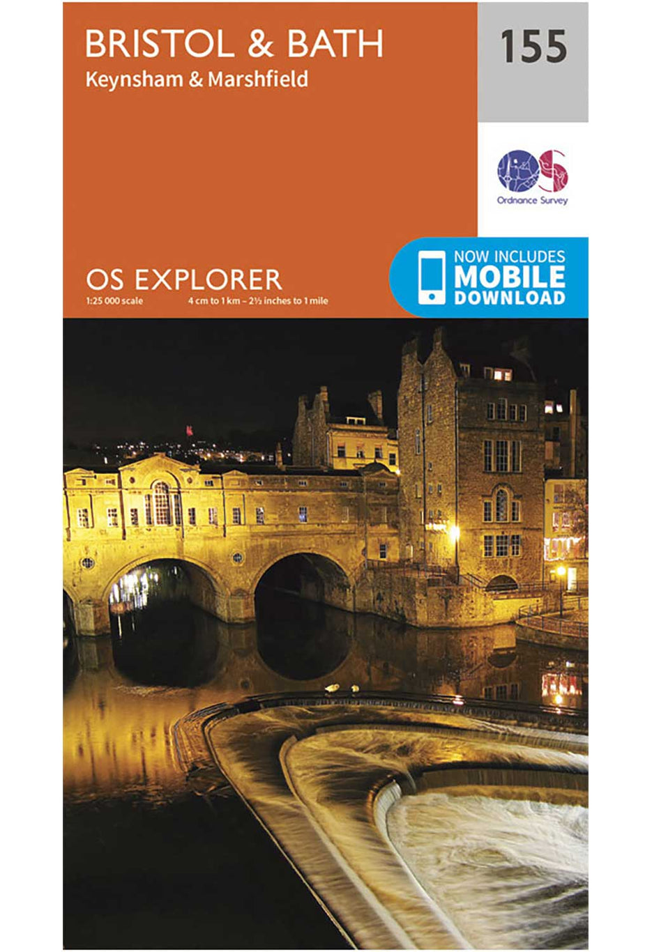 Ordnance Survey Bristol & Bath - OS Explorer 155 Map 0