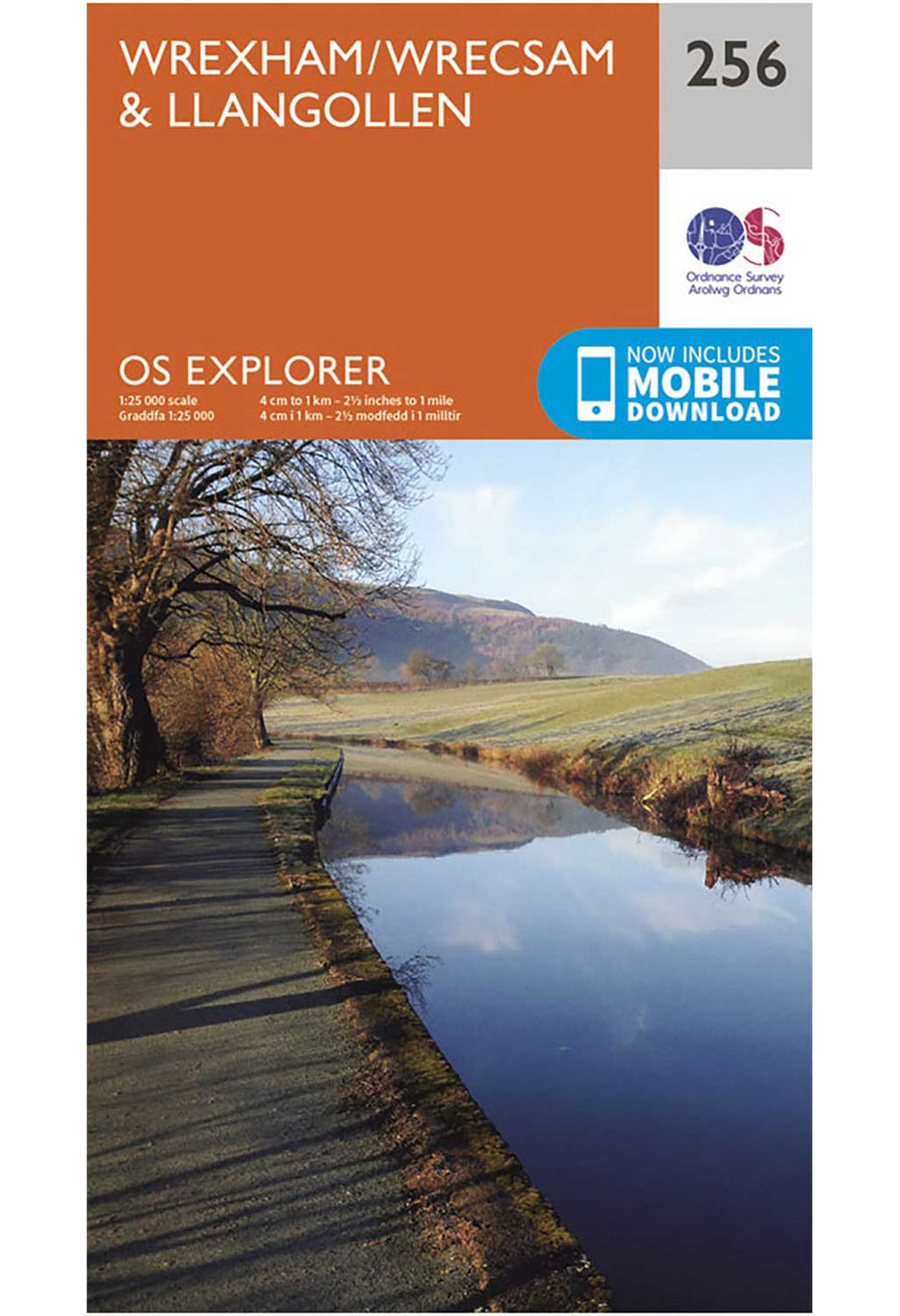 Ordnance Survey Wrexham - OS Explorer 256 Map 0