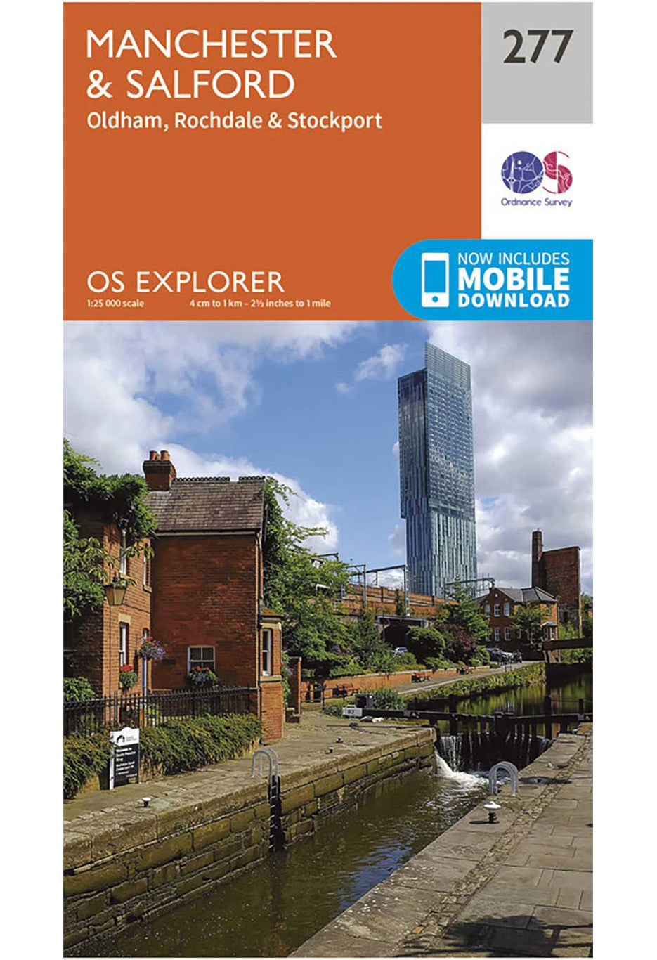 Ordnance Survey Manchester & Salford - OS Explorer 277 Map 0