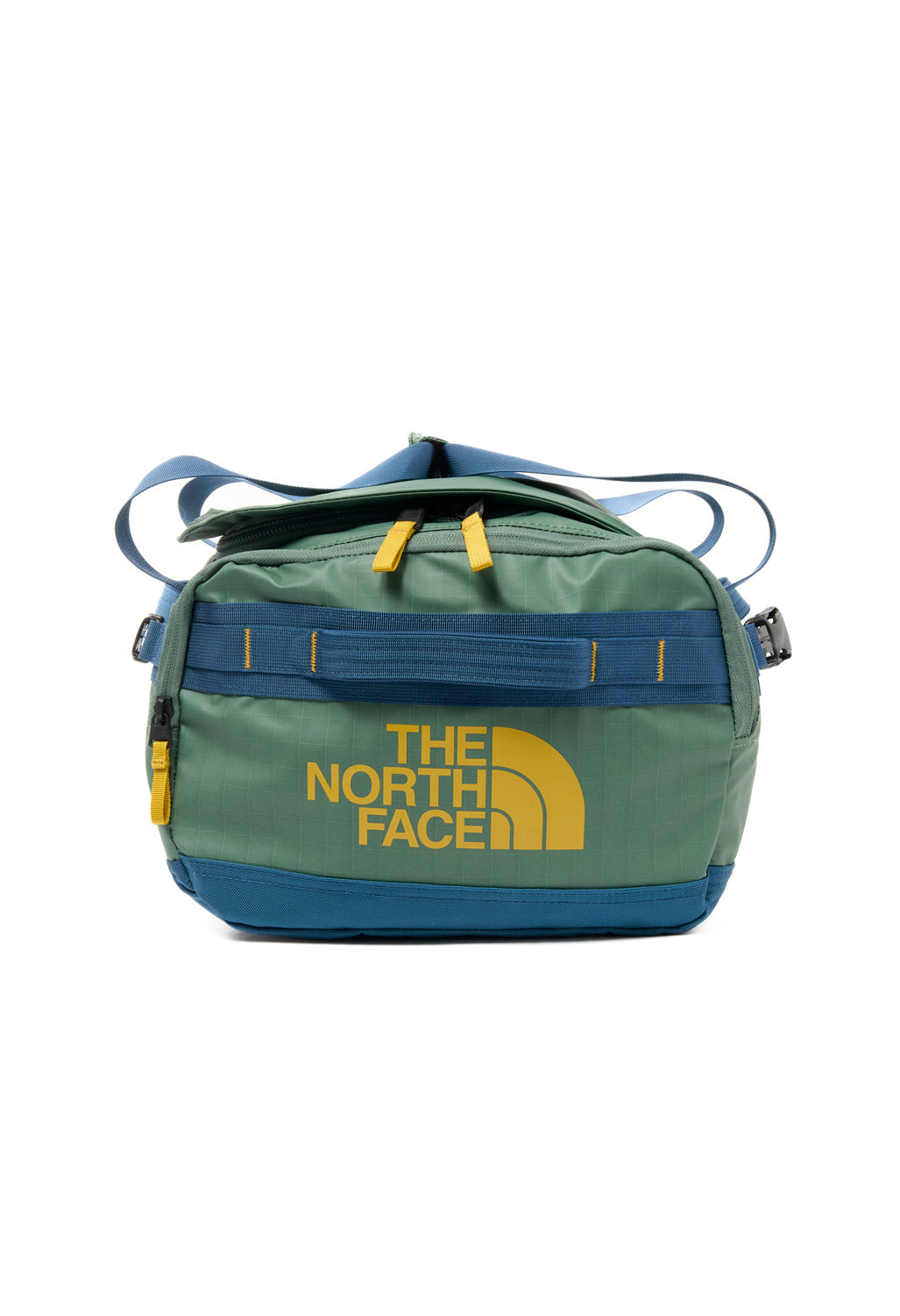 The North Face Base Camp Voyager Duffel 42L - Duck Green / Shady Blue