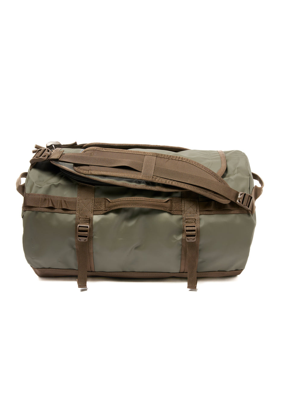 The North Face Base Camp Duffel Small 50L  - New Taupe Green Smokey Brown / Utility Brown