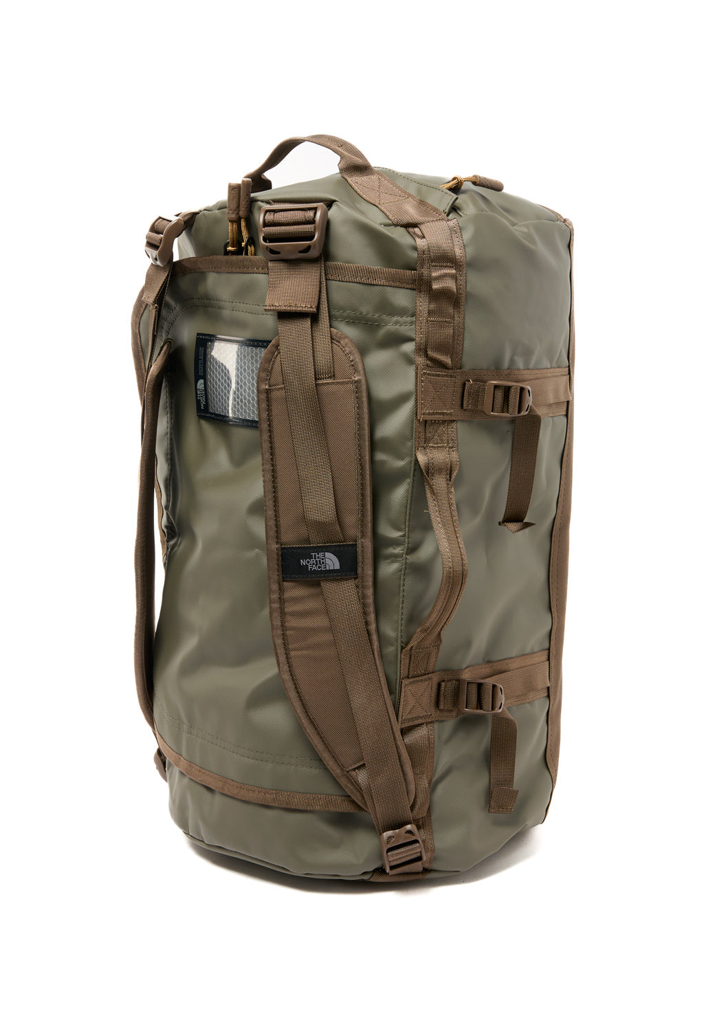 The North Face Base Camp Duffel Small 50L  - New Taupe Green Smokey Brown / Utility Brown