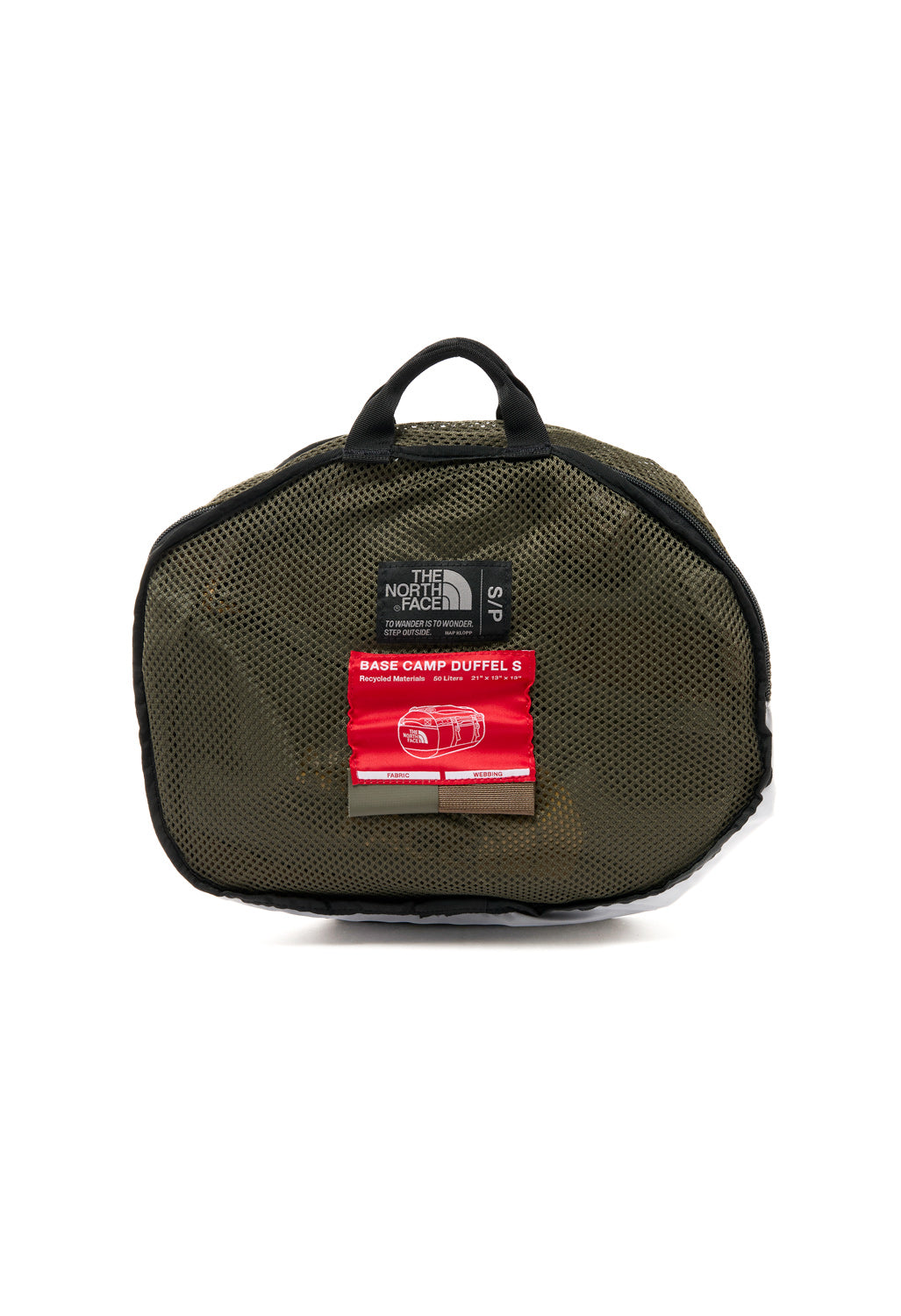 The North Face Base Camp Duffel Small 50L  - New Taupe Green Smokey Brown / Utility Brown