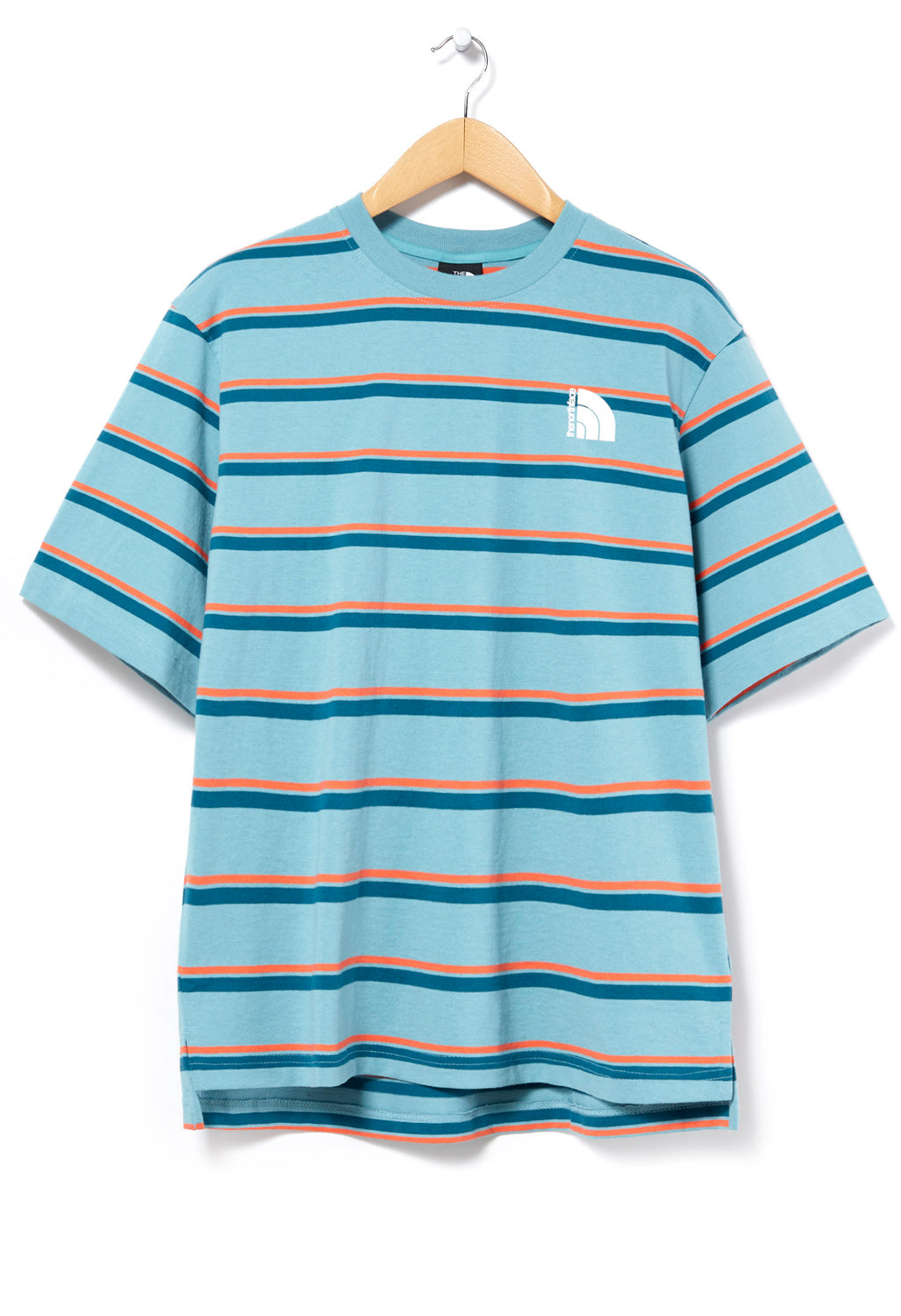 The North Face Men's TNF Easy T-Shirt - Reef Waters Stripe – Outsiders ...