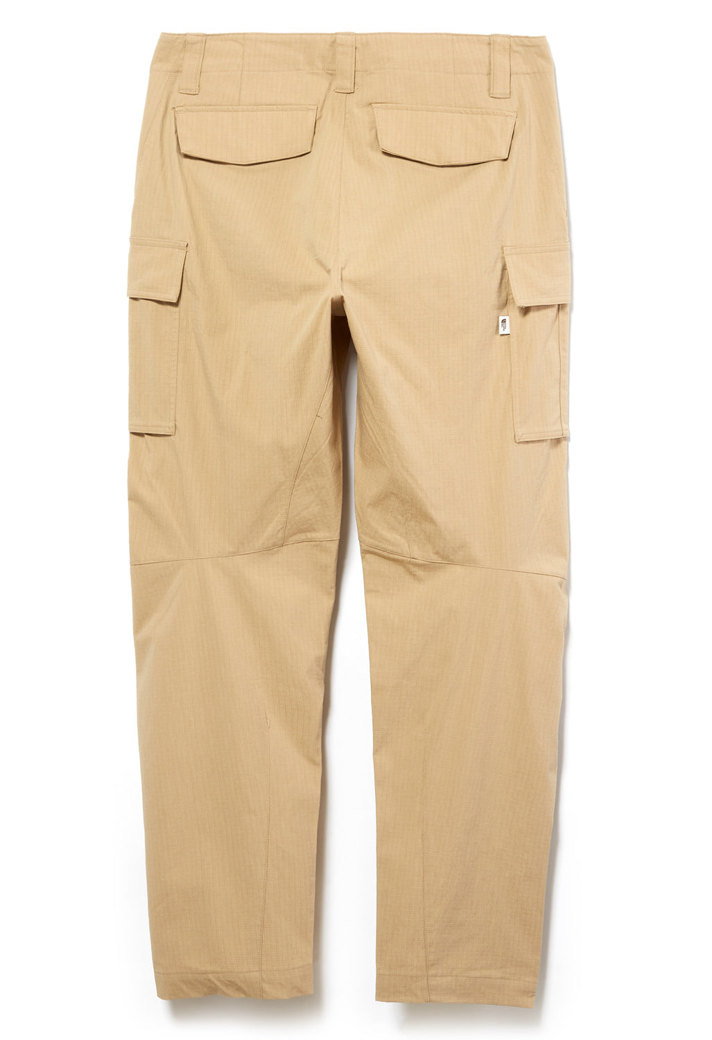 Stone Relaxed Belted Tech Cargo Trousers