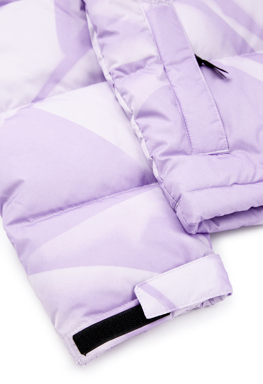 The North Face Women’s 1996 Retro Nuptse Jacket - Icy Lilac Garment Fold Print