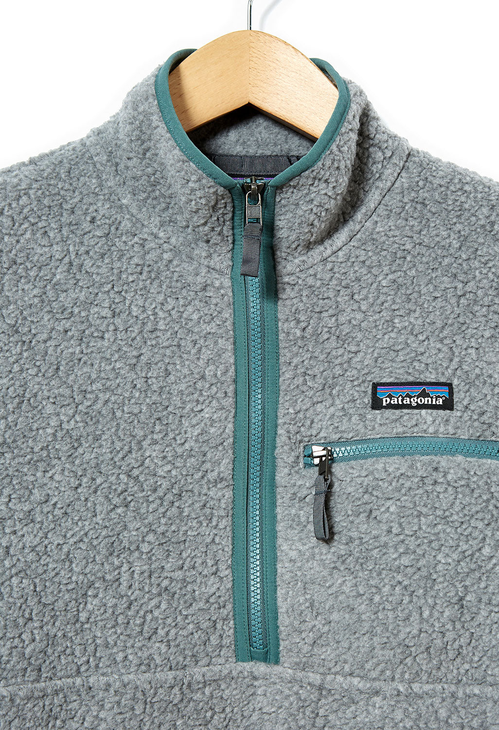 Patagonia Retro Pile Marsupial Women's Fleece Jacket - Grey