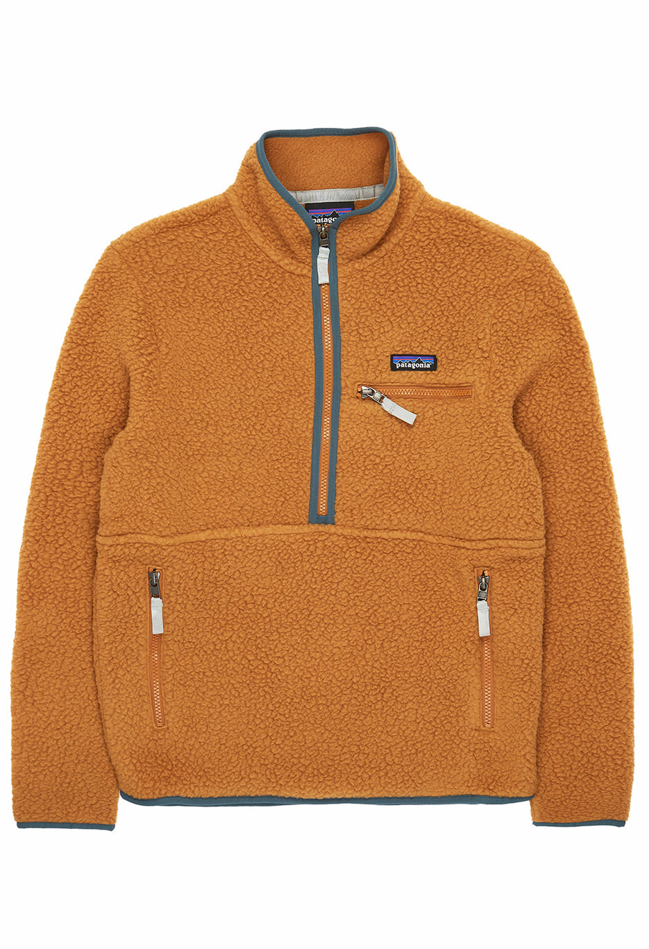 PATAGONIA MICRODINI 1/2 ZIP P/O NEST BROWN POUR HOMME