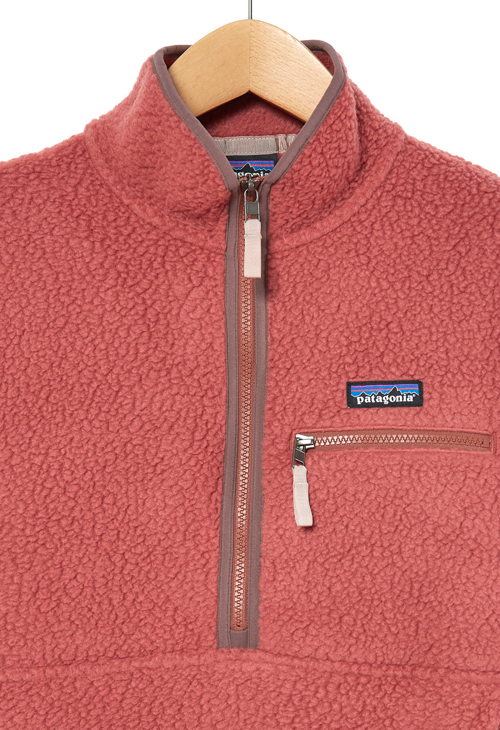 Patagonia Retro Pile Marsupial Women's Fleece Jacket - Rosehip