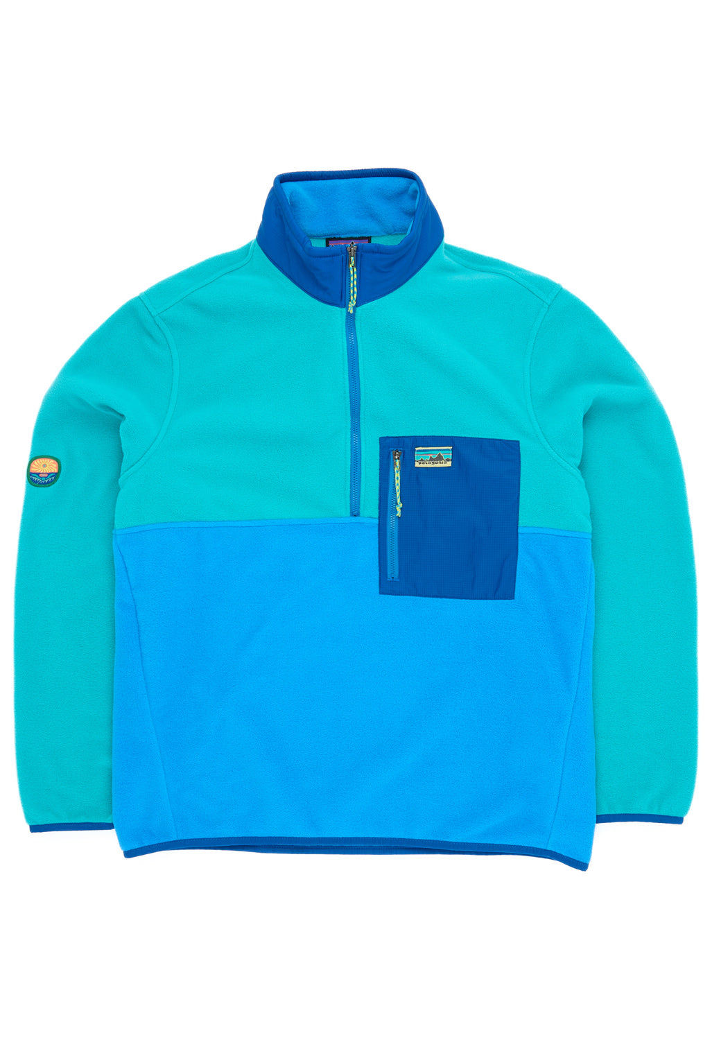 Patagonia Men's Microdini 1/2 Zip Pullover - Vessel Blue