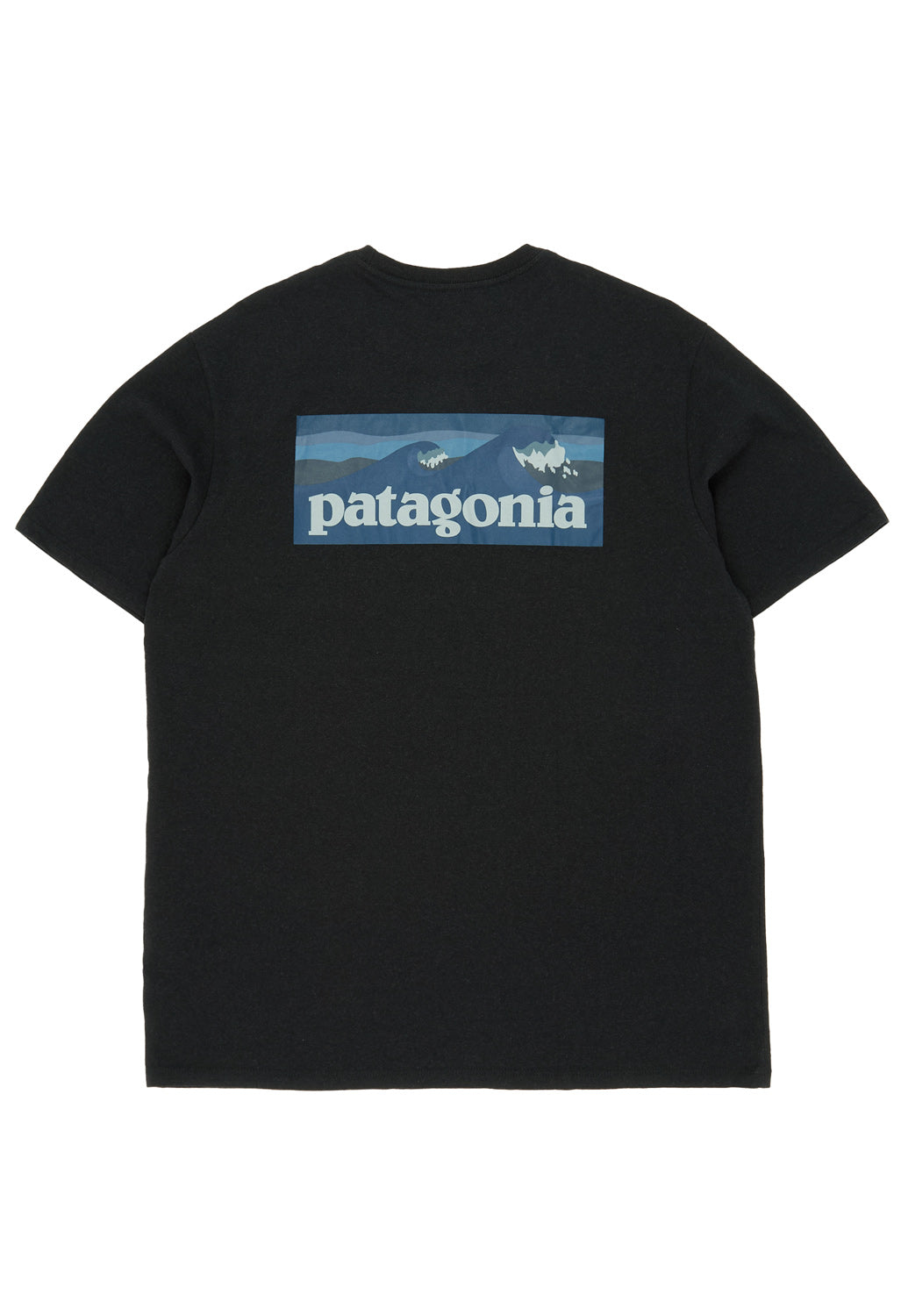 Patagonia Men's Boardshort Logo Pocket Responsibili-Tee - Ink Black