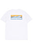 Patagonia Men's Boardshort Logo Pocket Responsibili-Tee - White