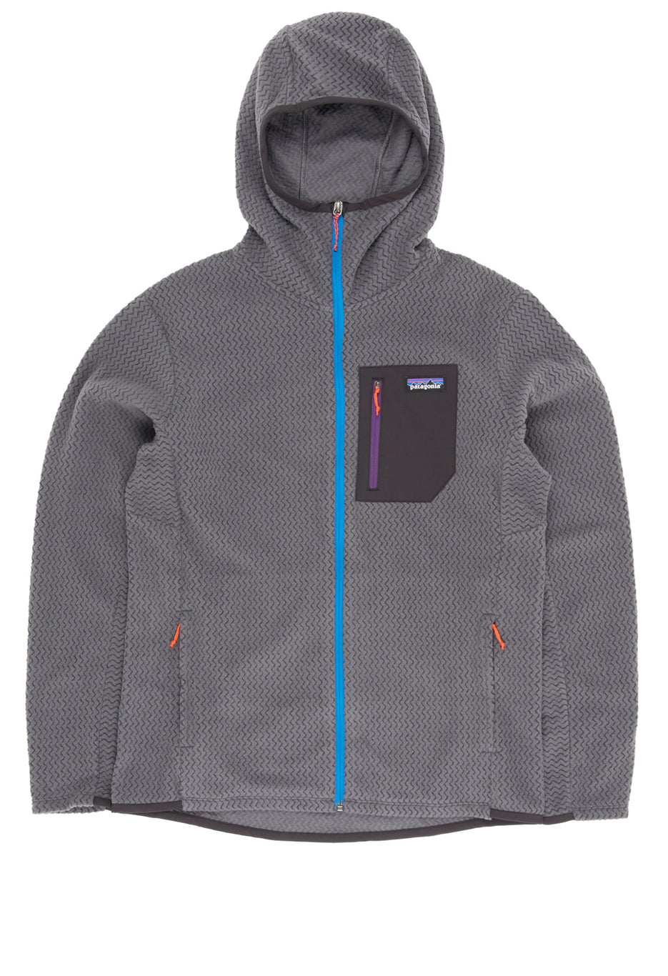 Patagonia Men's R1 Air Full-Zip Hoody - Forge Grey