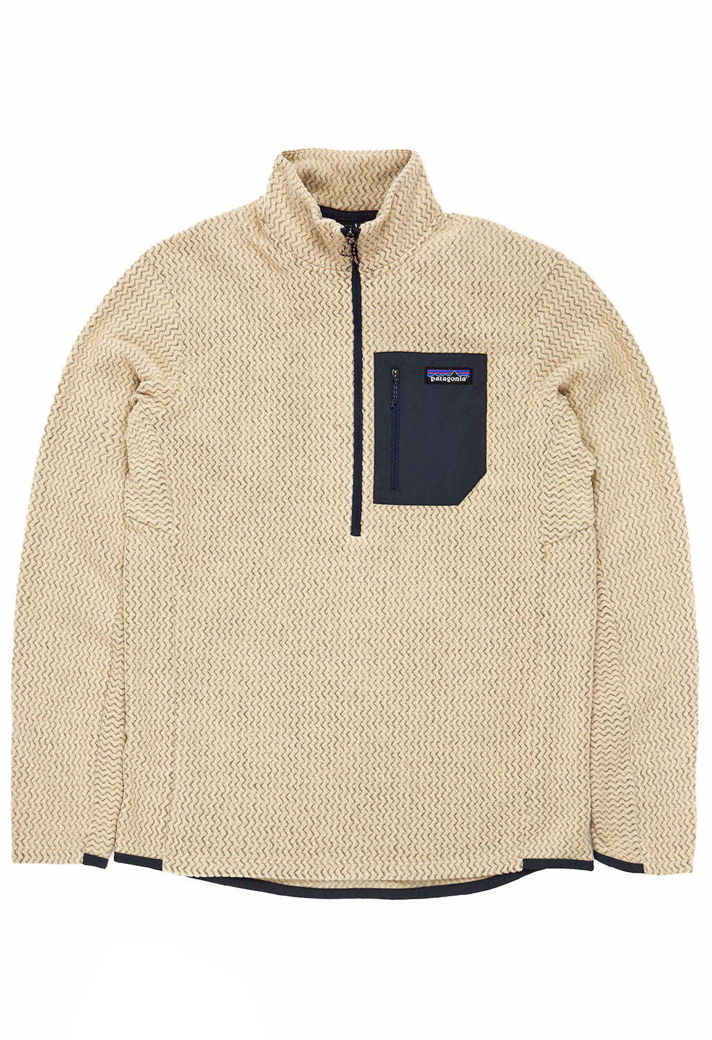 Patagonia Men's R1 Air Zip Neck - Oar Tan