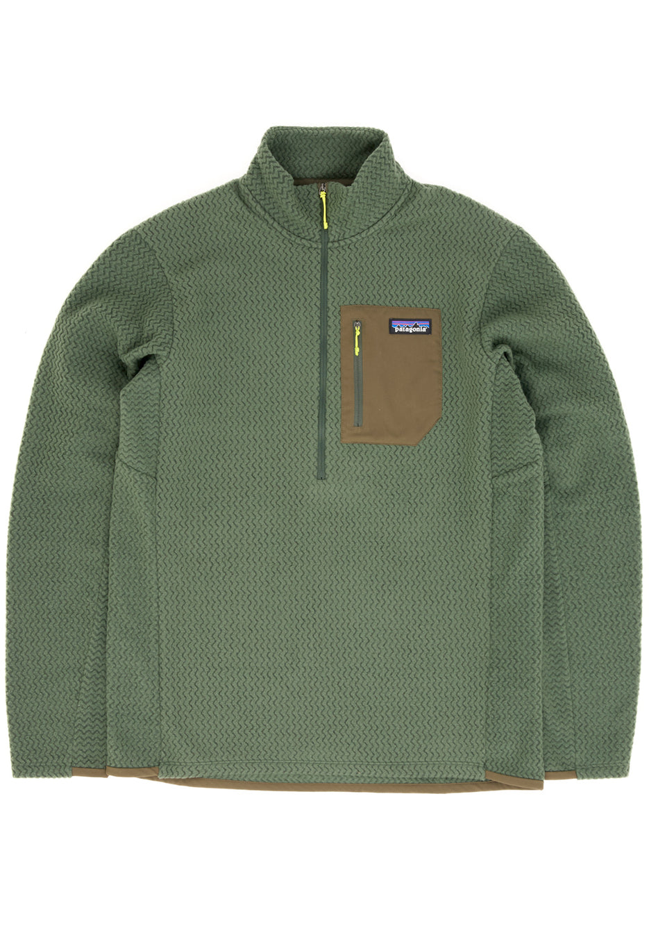 Patagonia Men's R1 Air Zip Neck - Torrey Pine Green