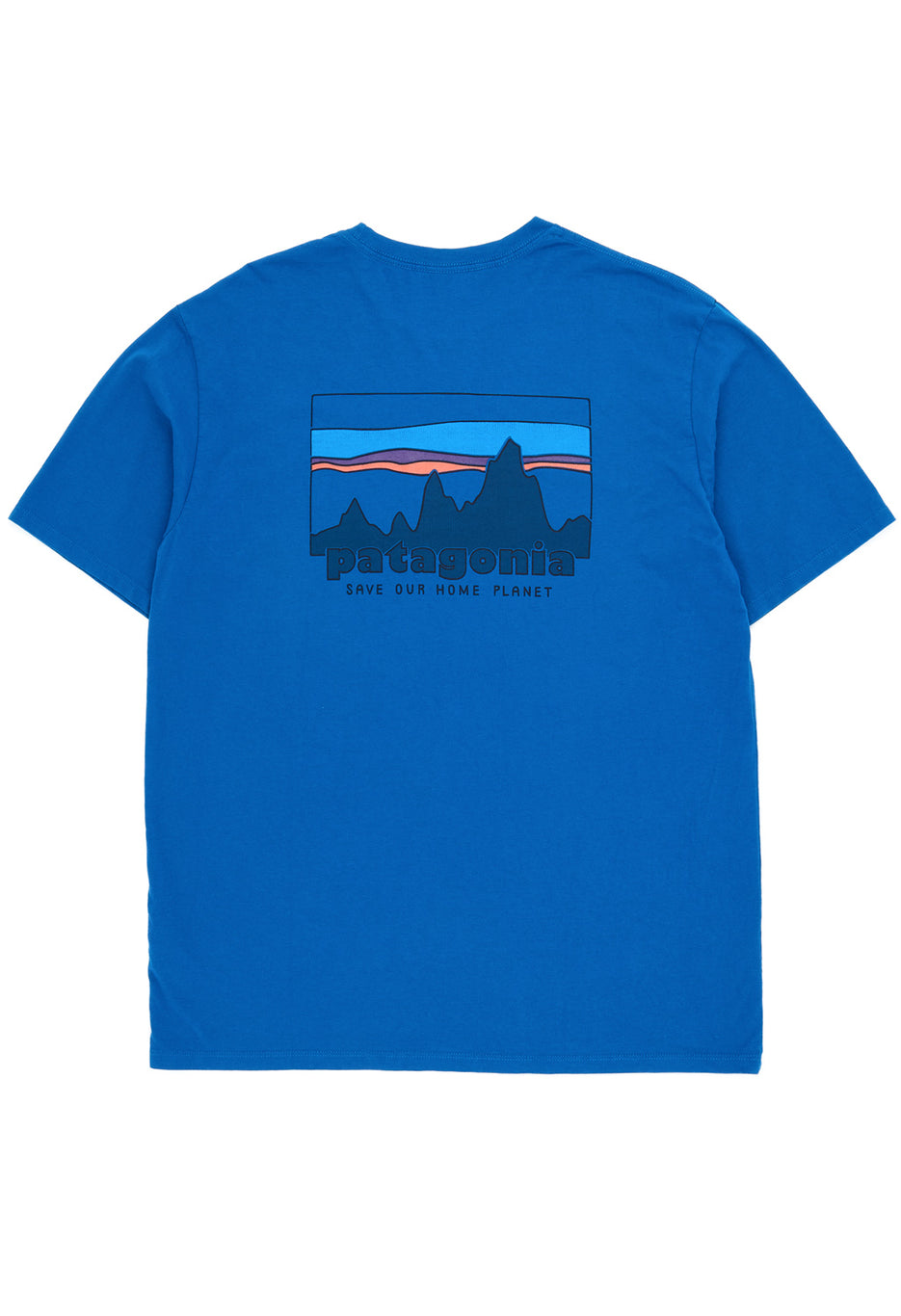 Patagonia Men's '73 Skyline Organic T-Shirt - Endless Blue