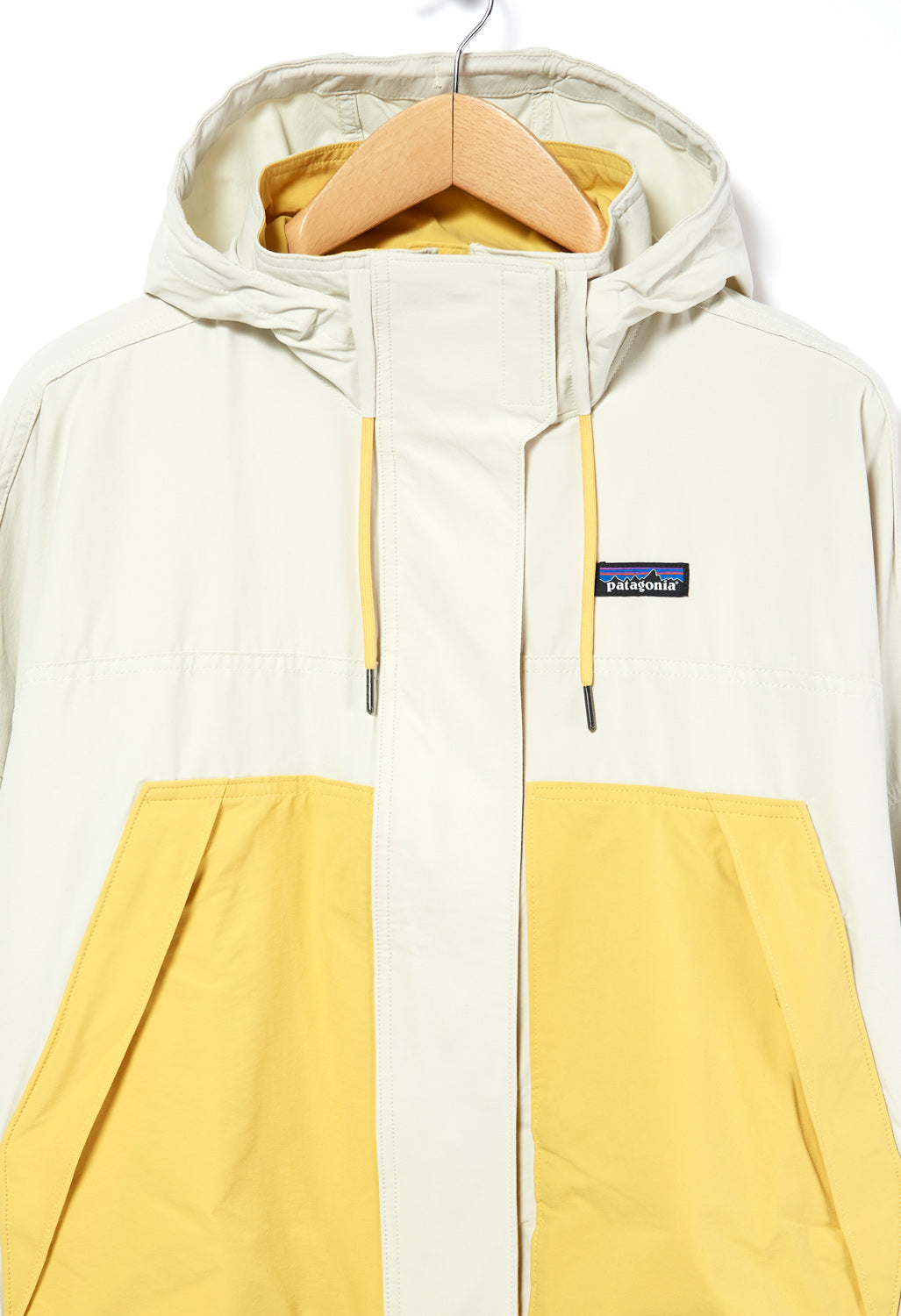 Patagonia Women's Skysail Jacket - Dyno White/Surfboard Yellow