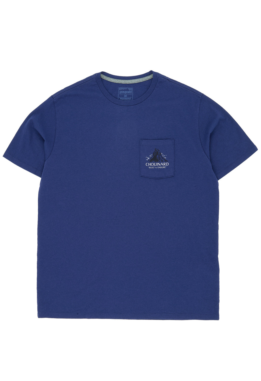 Patagonia Men's Chouinard Crest Pocket Responsibili-Tee - Solstice Purple