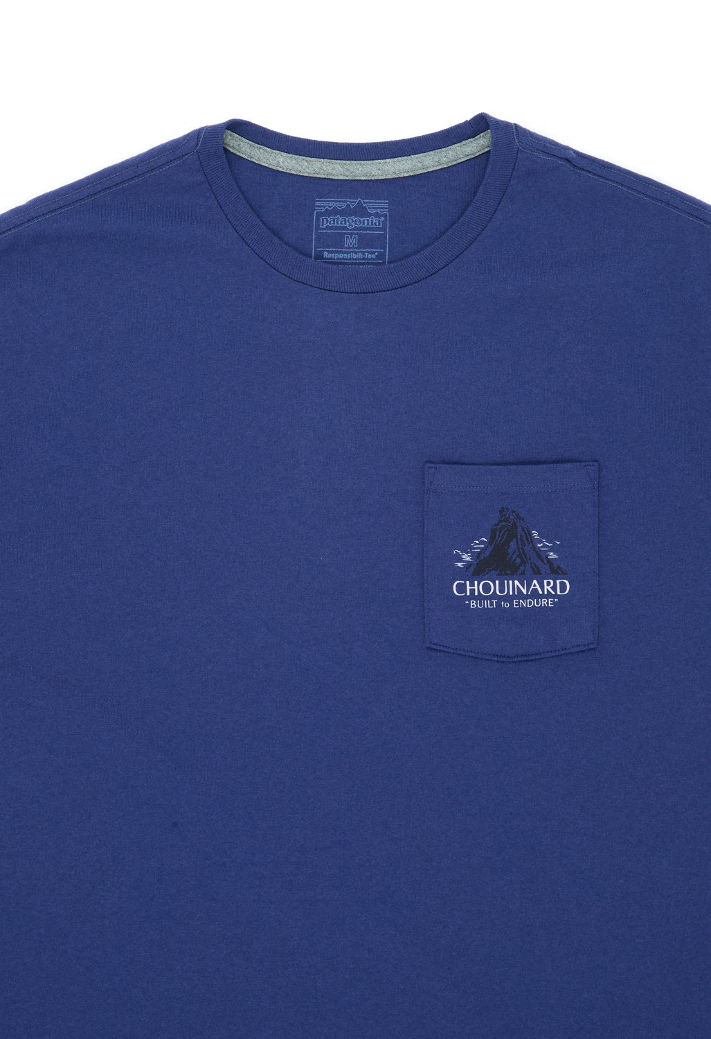 Patagonia Men's Chouinard Crest Pocket Responsibili-Tee - Solstice Purple