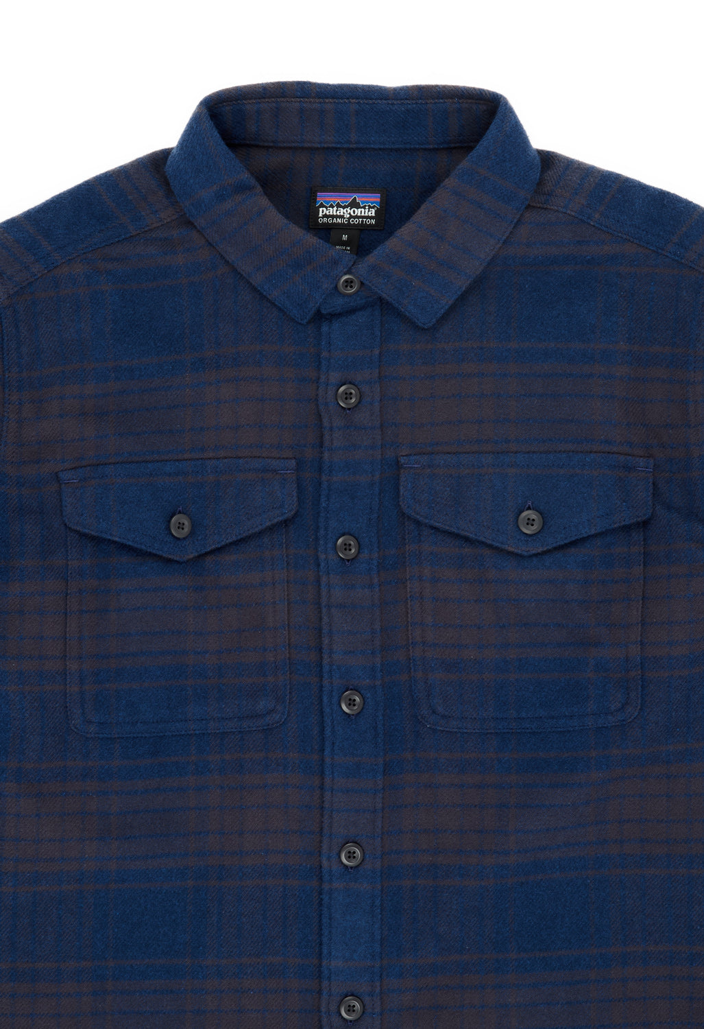 Patagonia Men's Fjord Flannel Shirt - Cascade: Tidepool Blue