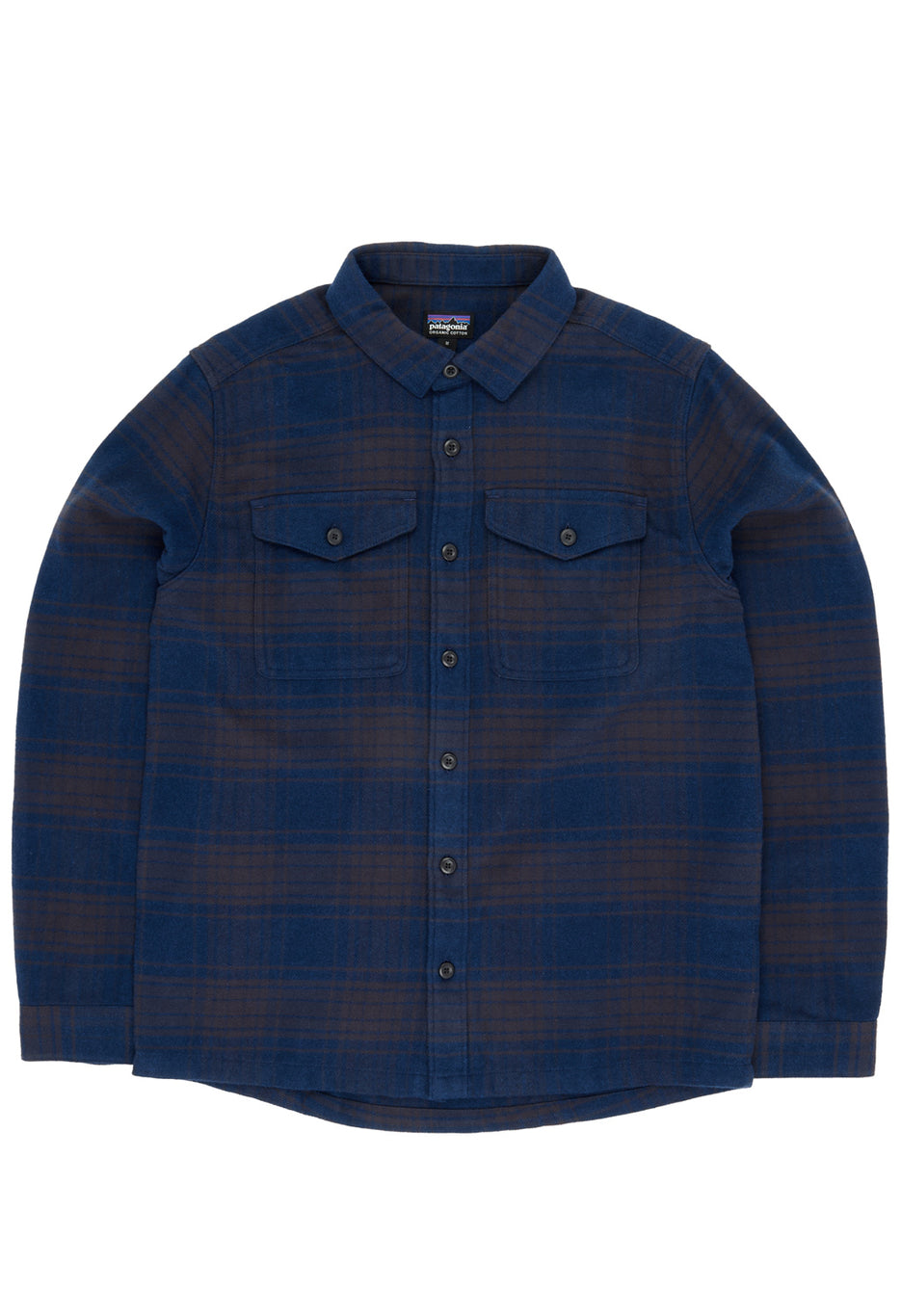 Patagonia Men's Fjord Flannel Shirt - Cascade: Tidepool Blue