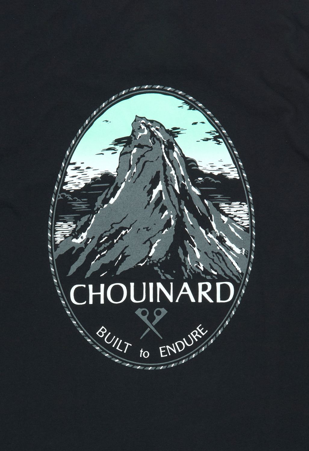 Patagonia Men's Long Sleeve Chouinard Crest Responsibili-Tee - Black