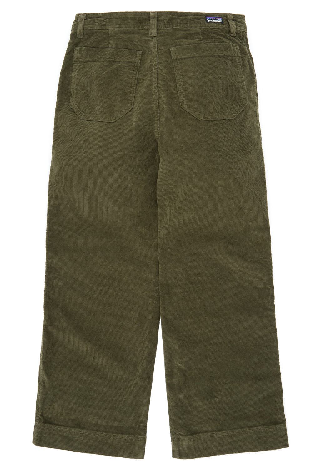 Patagonia Women's Wide Leg Cord Pants - Basin Green