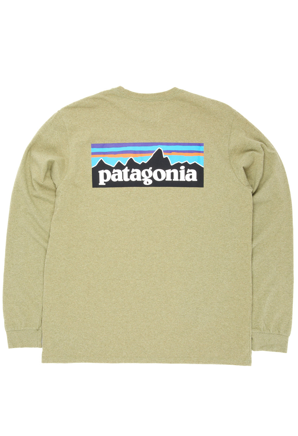 Patagonia Men's P-6 Logo Long Sleeve Responsibili-Tee - Buckhorn Green –  Outsiders Store UK