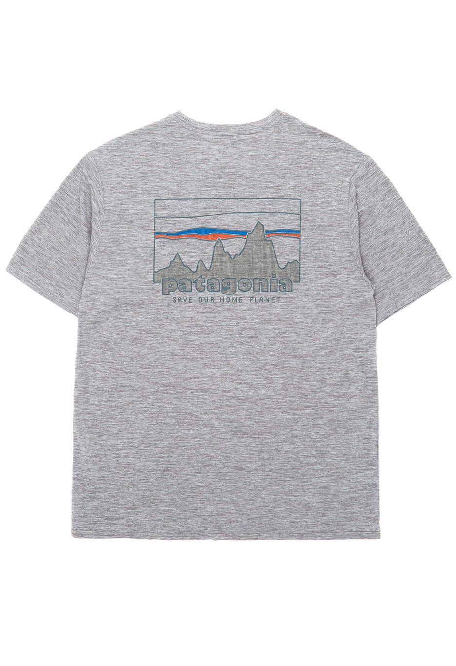 Patagonia Men's Cap Cool Daily Graphic Shirt - '73 Skyline: Feather Grey