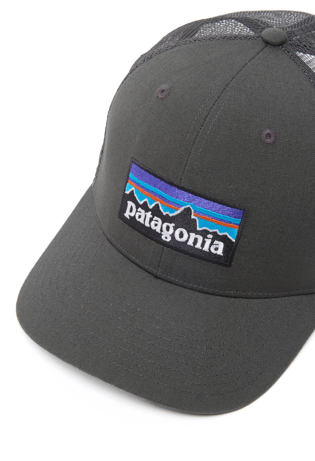 Patagonia P-6 Logo Trucker Hat - Forge Grey