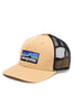 Patagonia P-6 Logo Trucker Hat - Grayling Brown