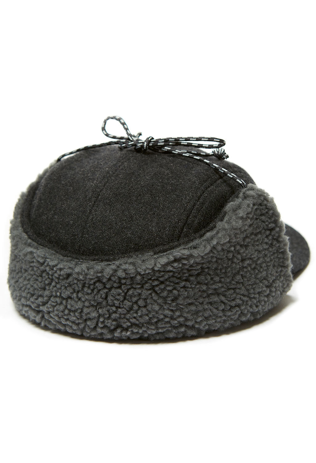 Patagonia Recycled Wool Earflap Cap - Forge Grey