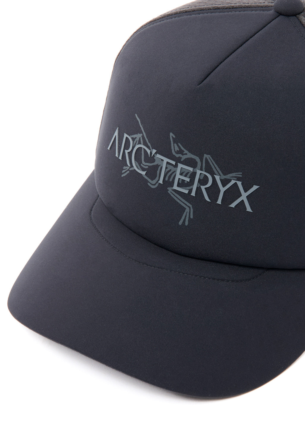 Arc'teryx Bird Word Trucker Hat - Black / Cloud