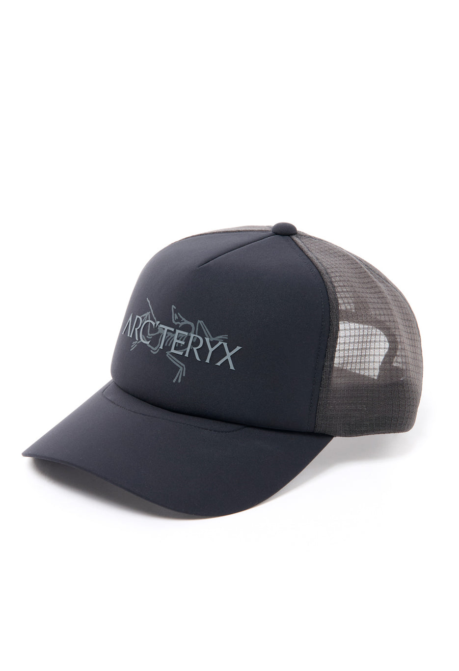 Arc'teryx Bird Word Trucker Hat - Black / Cloud