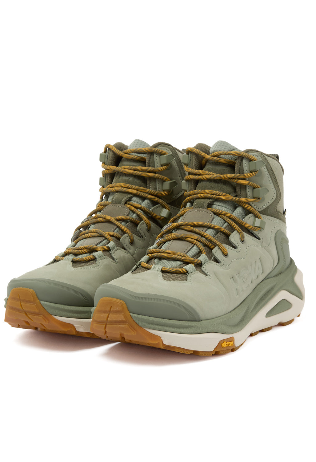 Hoka Men's Kaha 3 GTX Boots - Sea Moss / Oat Milk