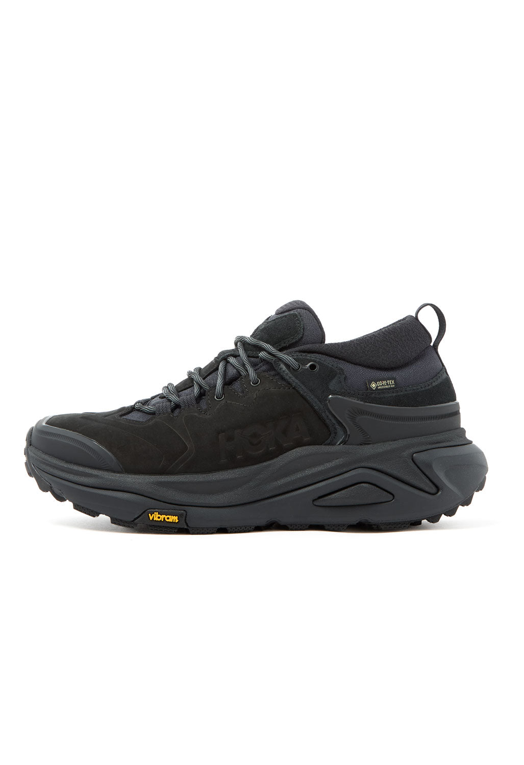 Hoka Men's Kaha 3 Low GTX Trainers - Black / Black