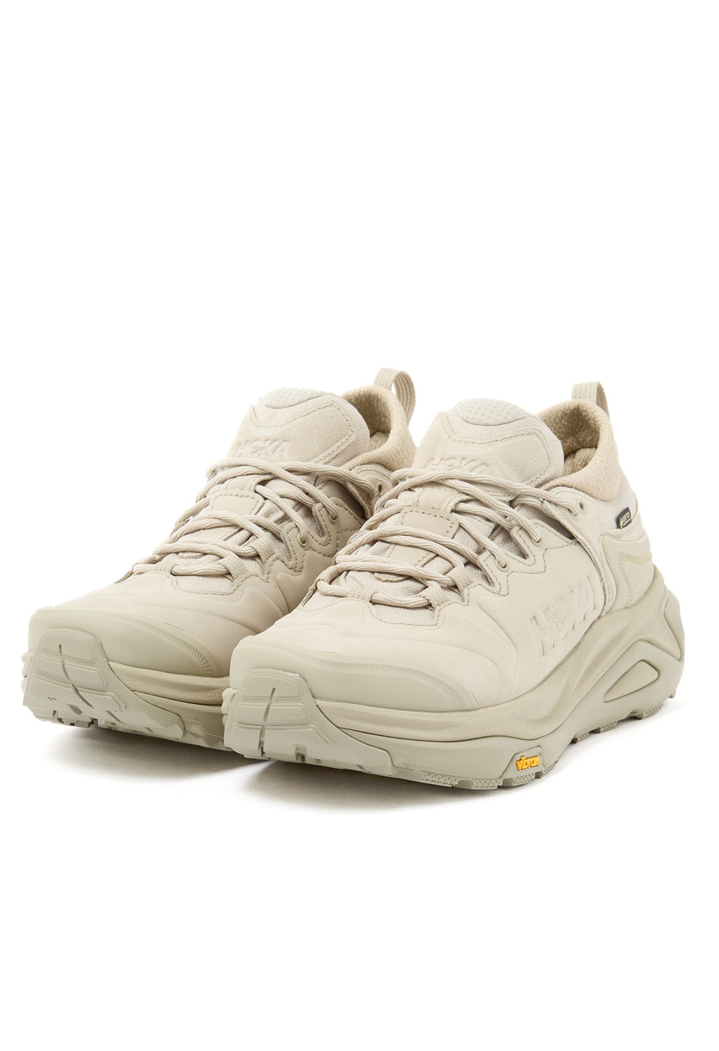 Hoka Men's Kaha 3 Low GTX Trainers - Raw Linen / Oat Milk