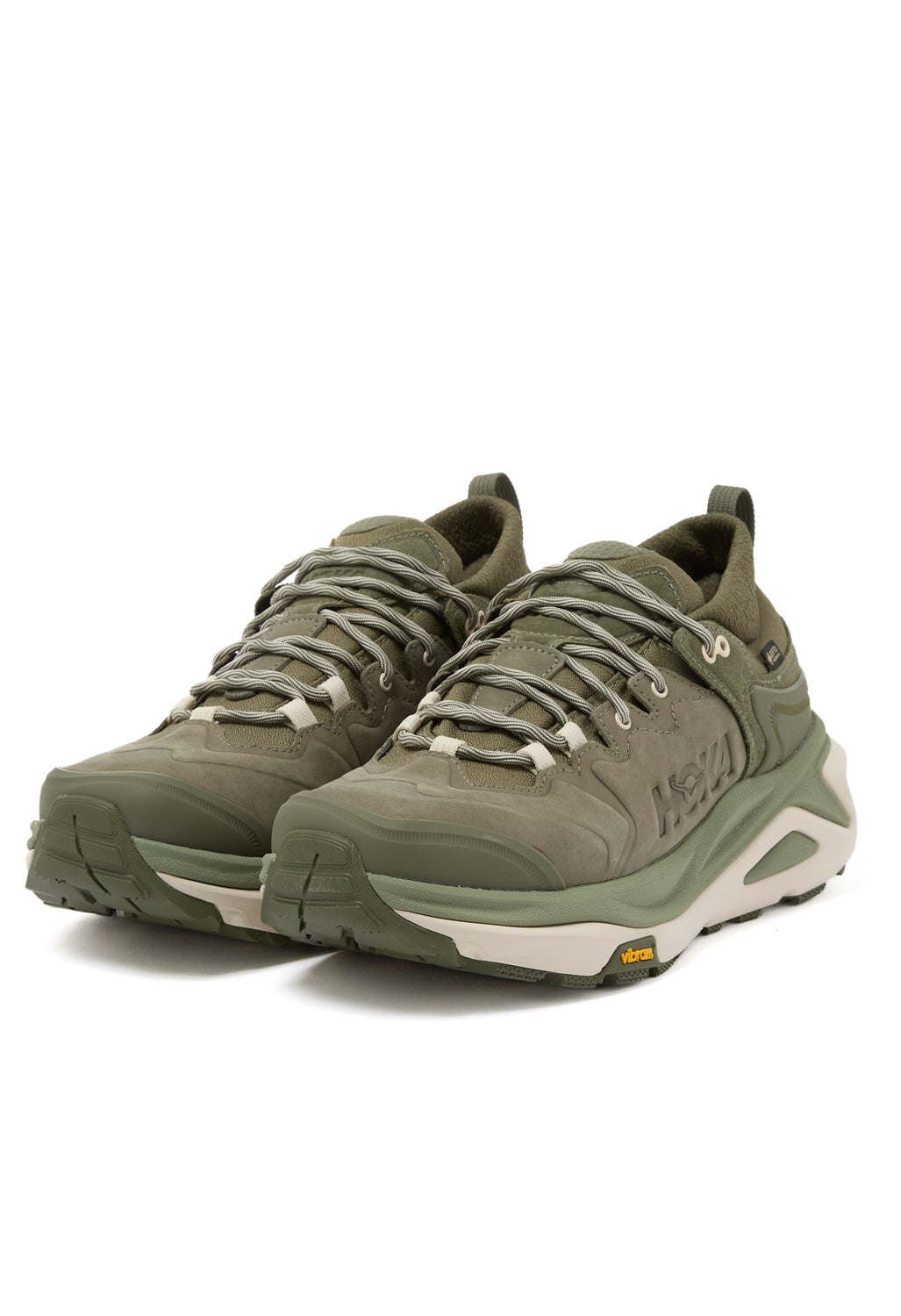 Hoka Men's Kaha 3 Low GTX Trainers - Eucalyptus / Birch