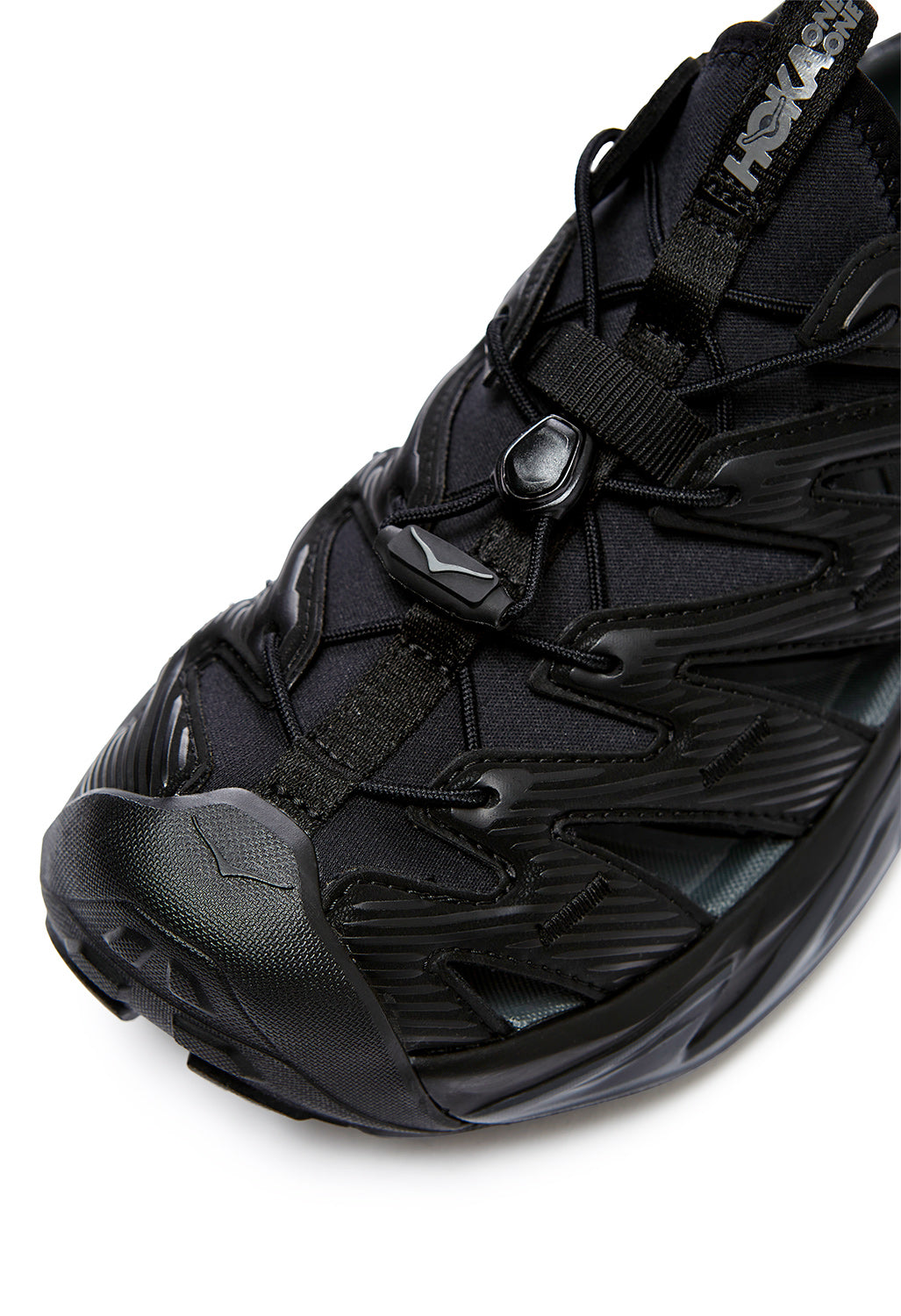 Hoka Hopara Men's Sandals - Black/Dark Shadow – Outsiders Store UK