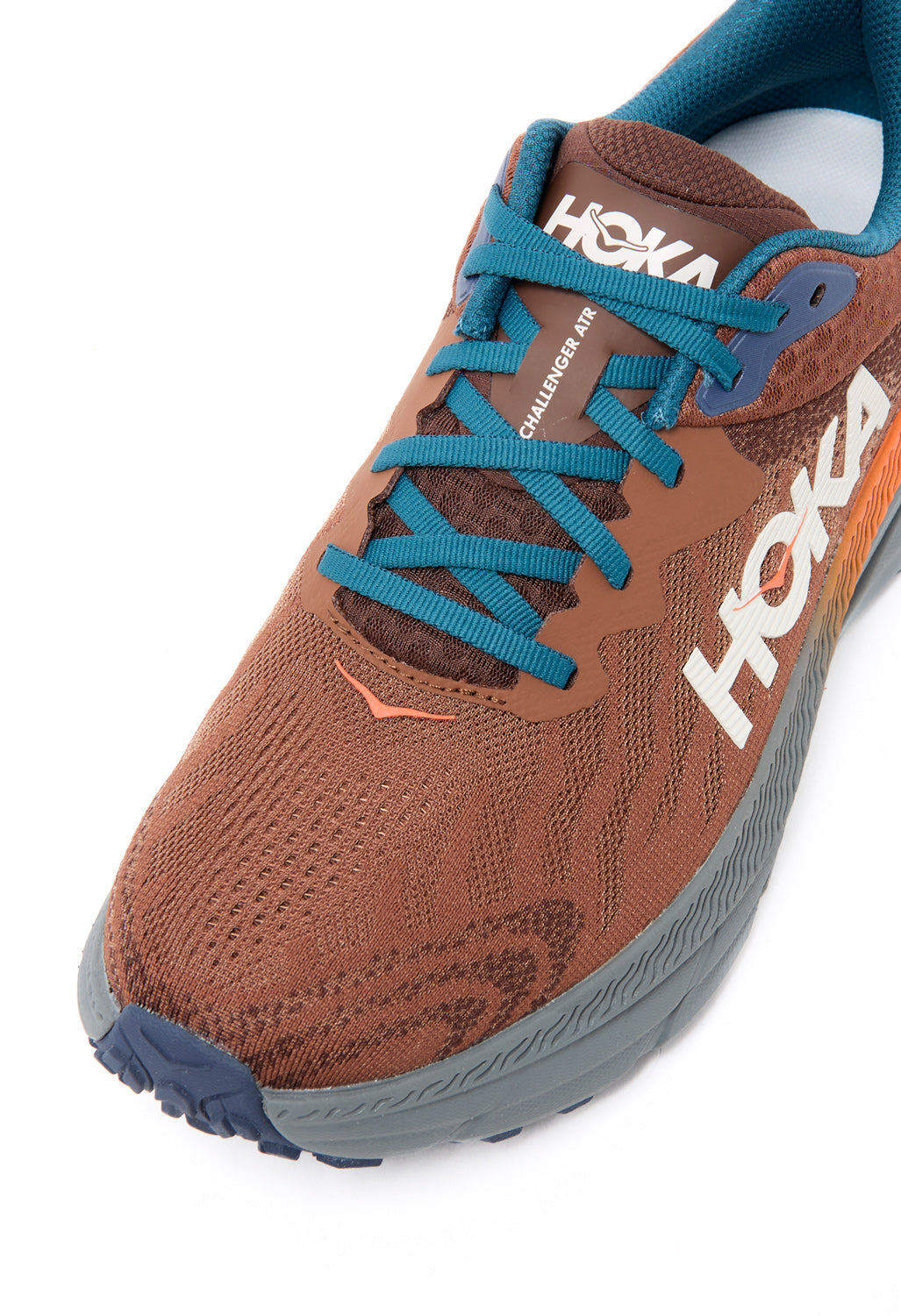 Hoka Men's Challenger 7 Trainers - Mineral Brown / Asteroid