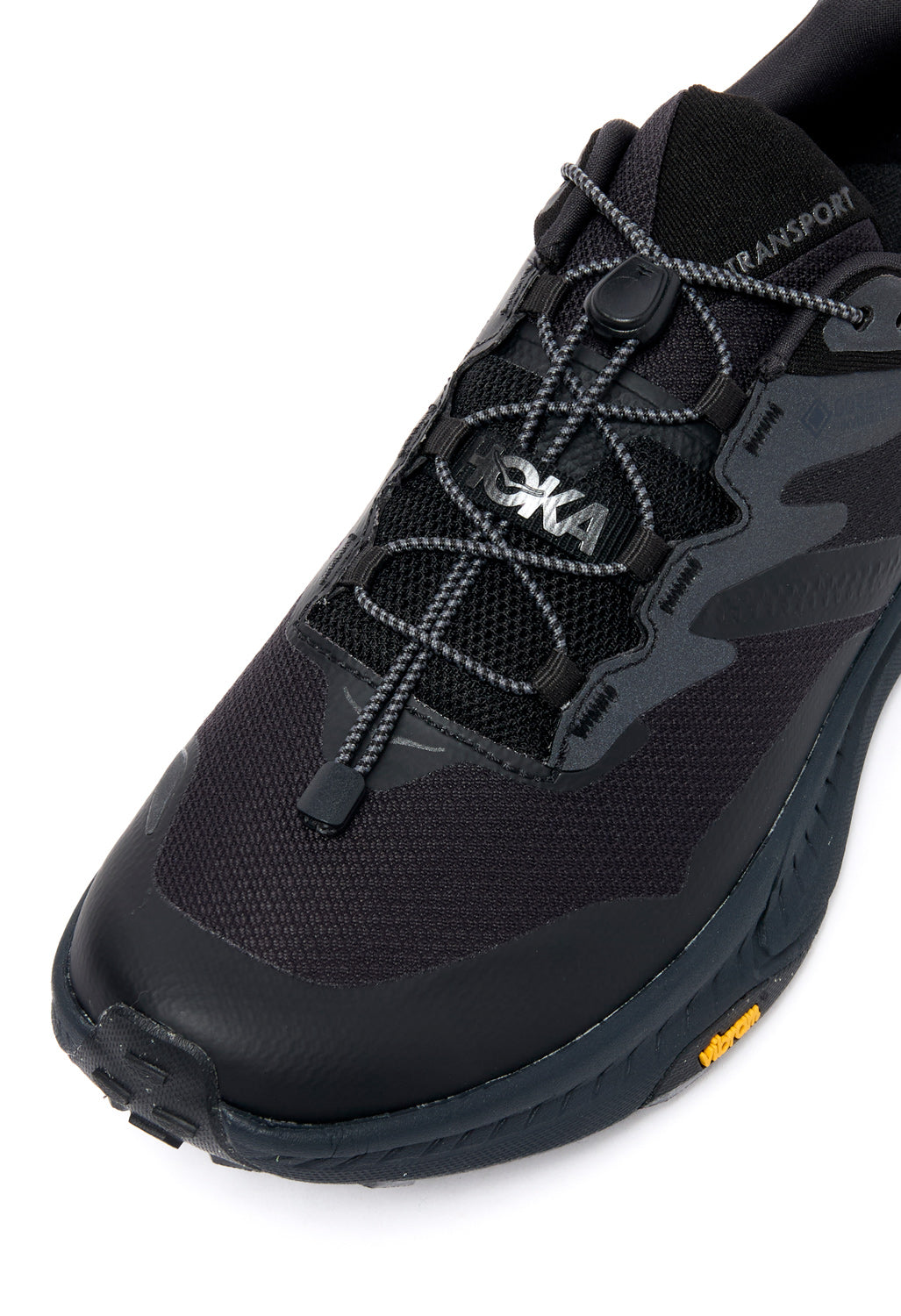 Hoka Men's Transport GORE-TEX Trainers - Black /Black