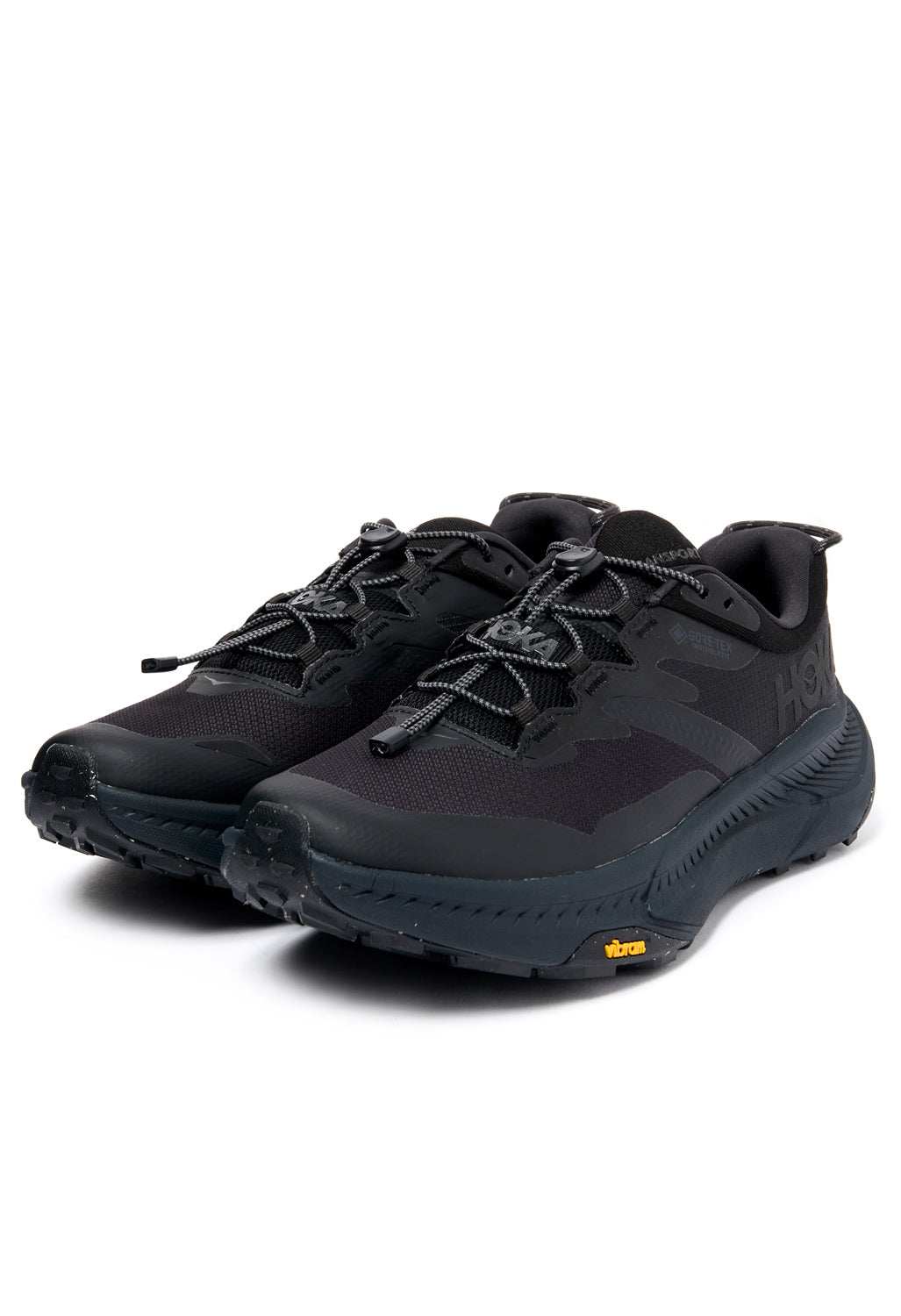 Hoka Men's Transport GORE-TEX Trainers - Black /Black