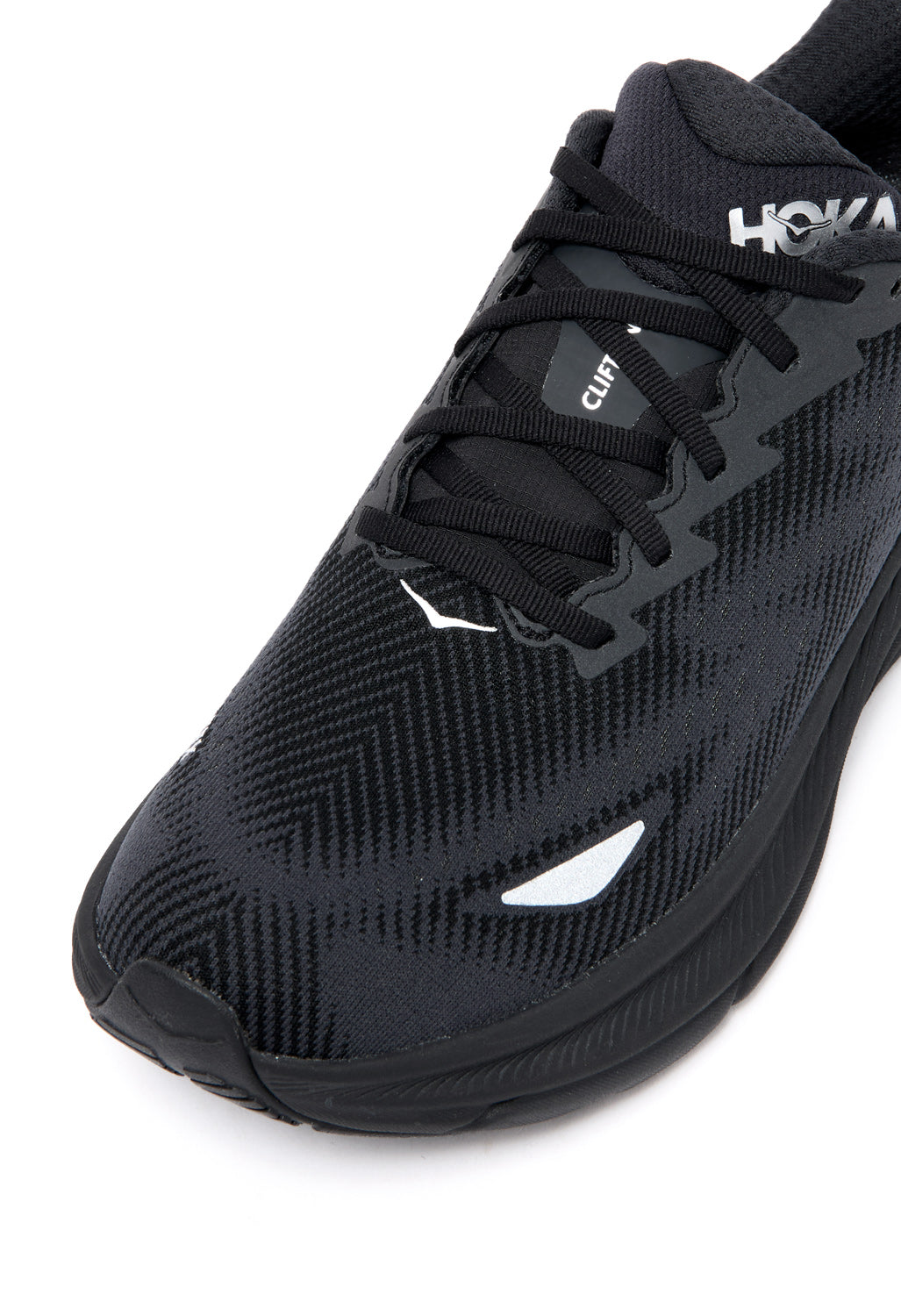 Hoka Men's Clifton 9 GORE-TEX Trainers - Black / Black