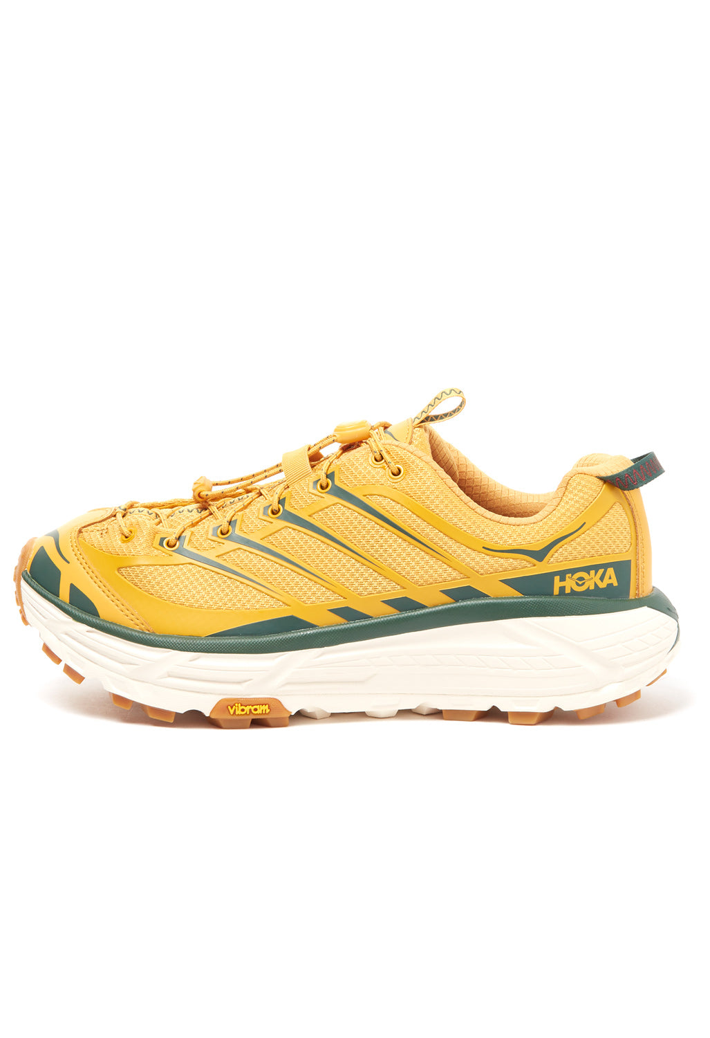 Hoka Mafate Three2 Trainers - Golden Yellow / Eggnog