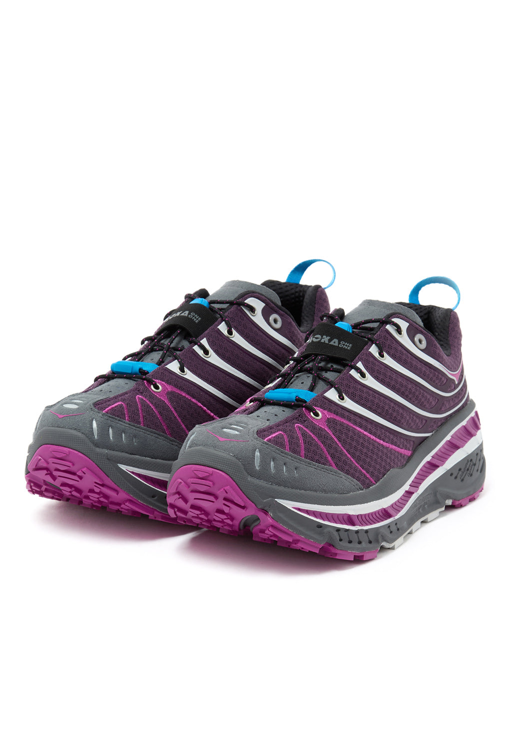 Hoka Stinson Evo OG - Aubergine / Fuchsia