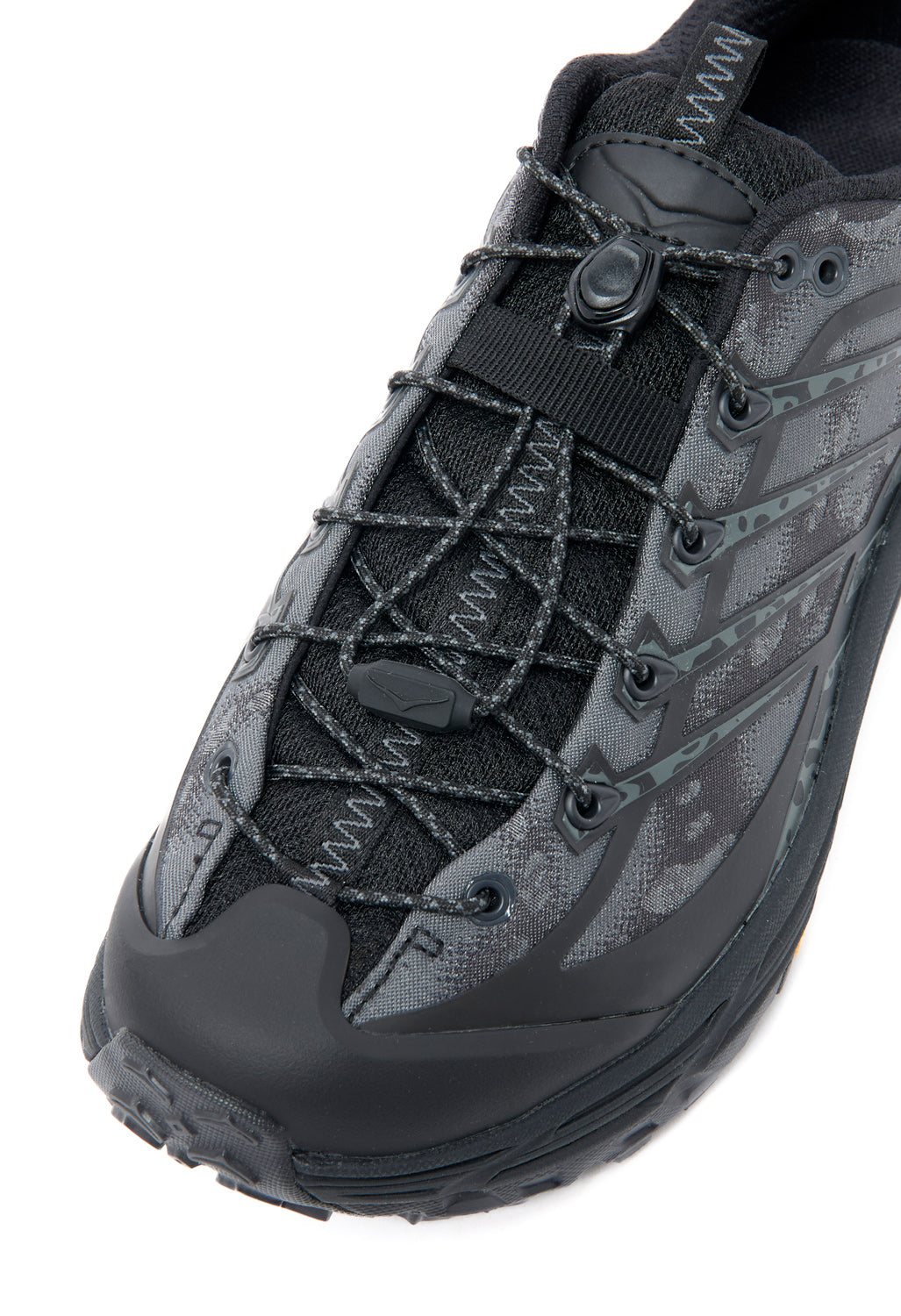 Hoka Mafate Three2 TS Trainers - Black / Carbon Black