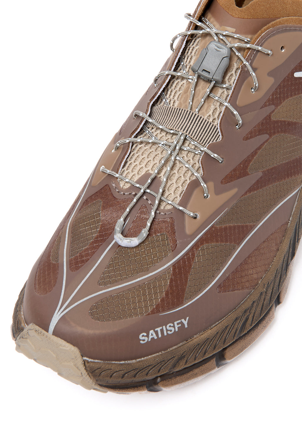 Hoka x Satisfy Mafate Speed 4 Lite - Rubber