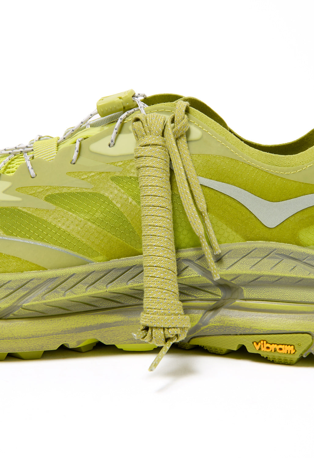 Hoka x Satisfy Mafate Speed 4 Lite - Sulfur