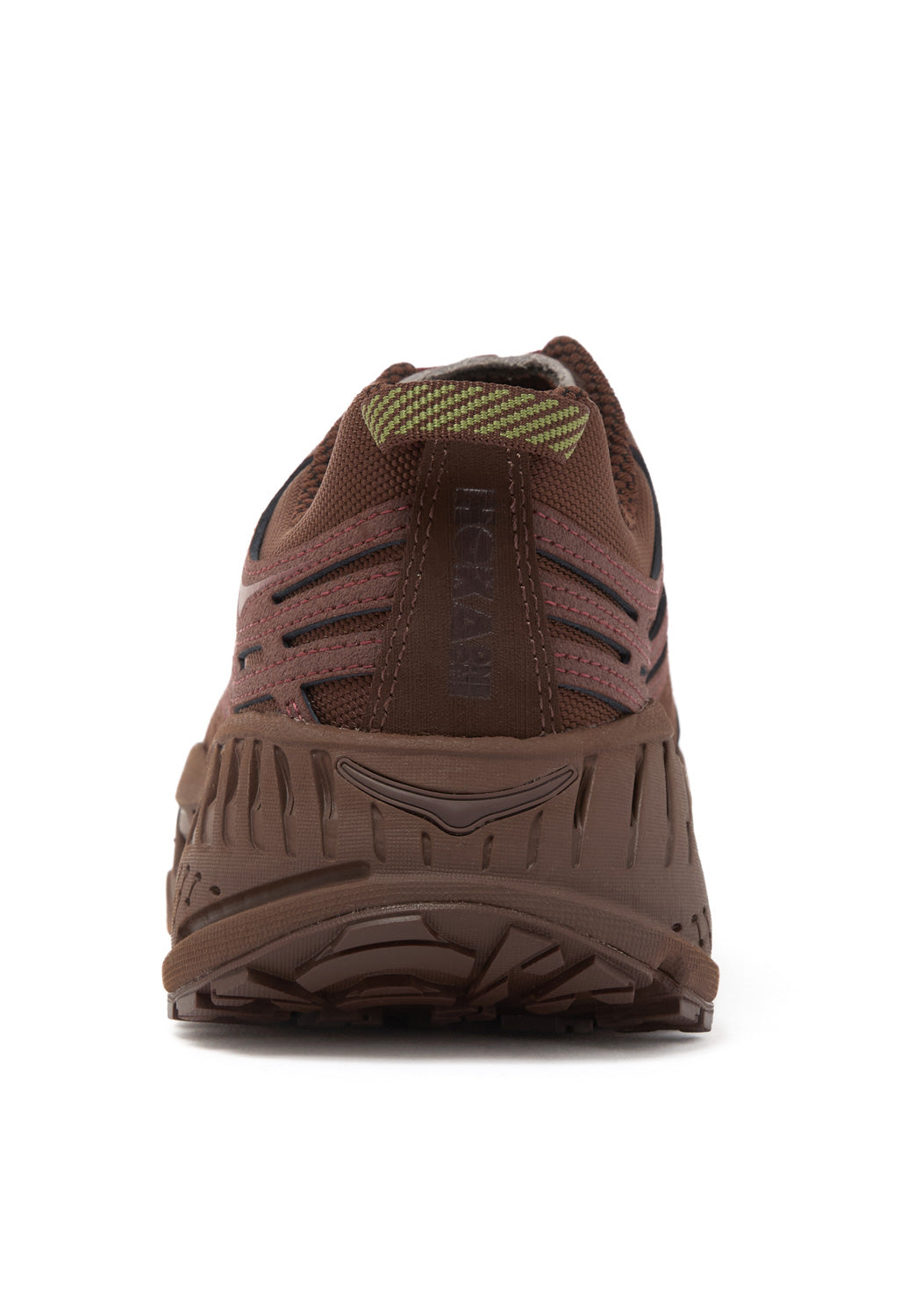 Hoka Stinson Evo OG TP Trainers - Cold Brew / Varsity Burgundy